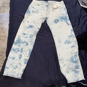 Tye dye jeans